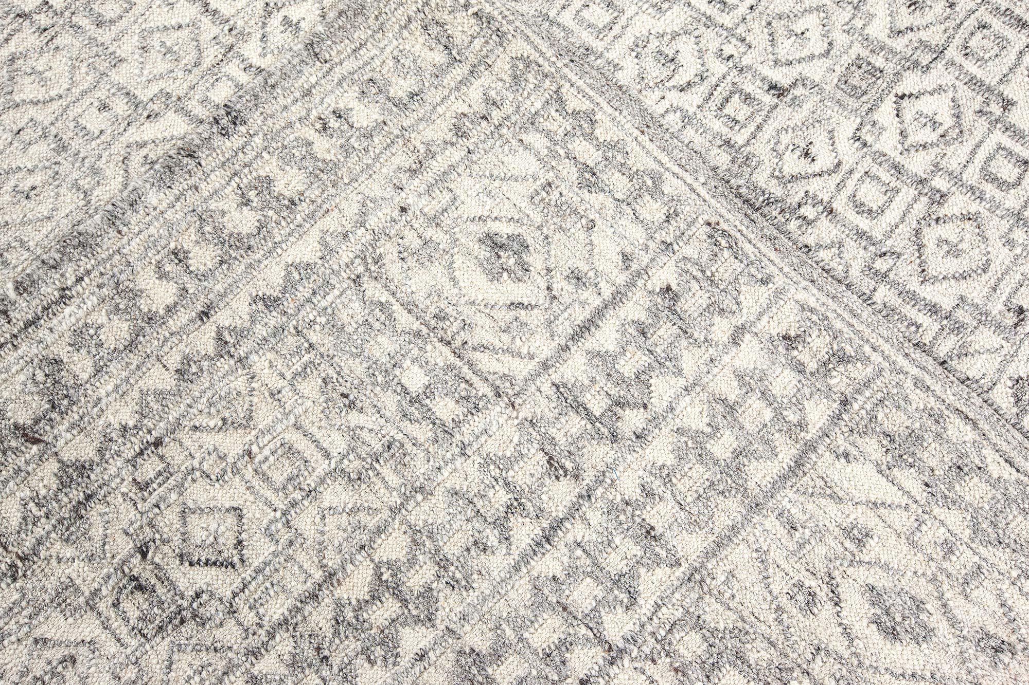 Wool Modern Traditional Inspired Rug by Doris Leslie Blau For Sale
