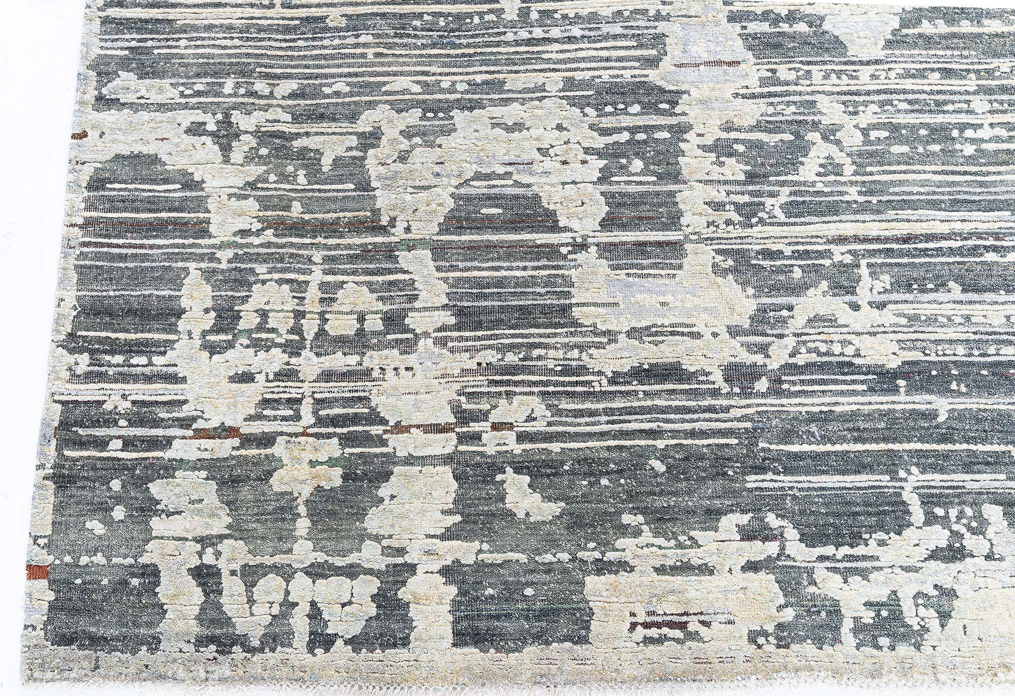 XXIe siècle et contemporain Tapis moderne d'inspiration traditionnelle de Doris Leslie Blau en vente