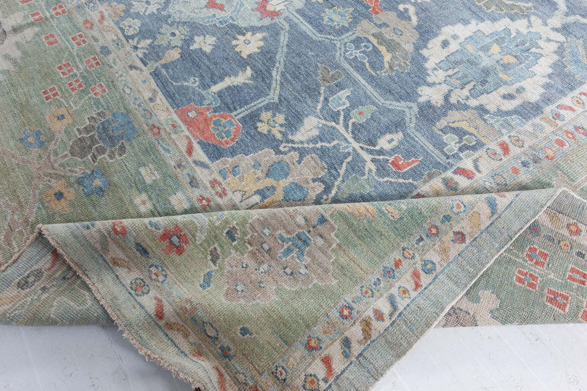 Traditionell inspirierter Teppich von Doris Leslie Blau, Moderne im Angebot 1