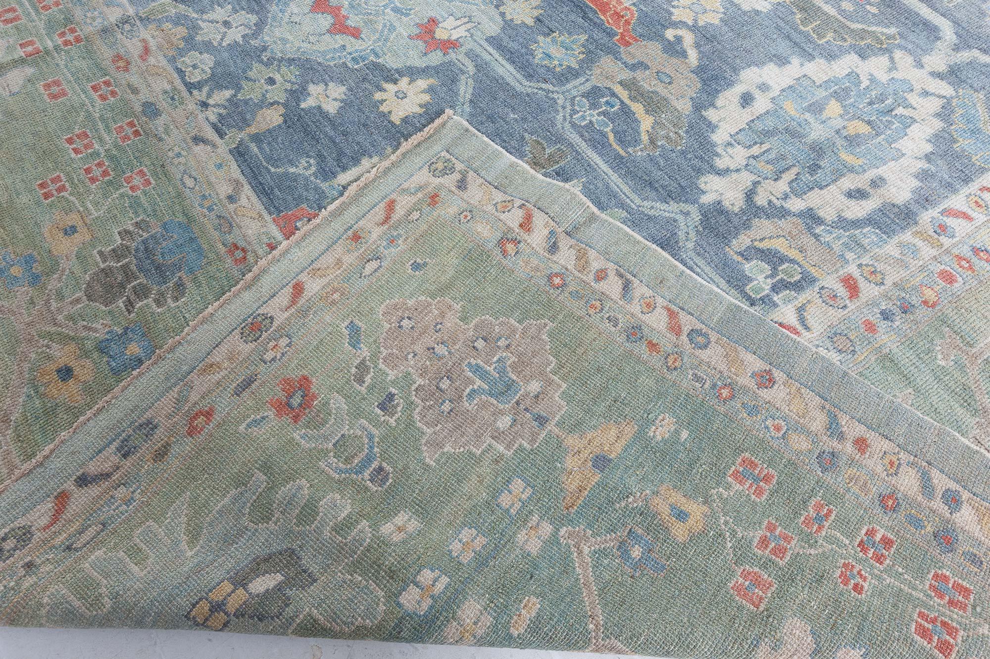 Traditionell inspirierter Teppich von Doris Leslie Blau, Moderne im Angebot 2