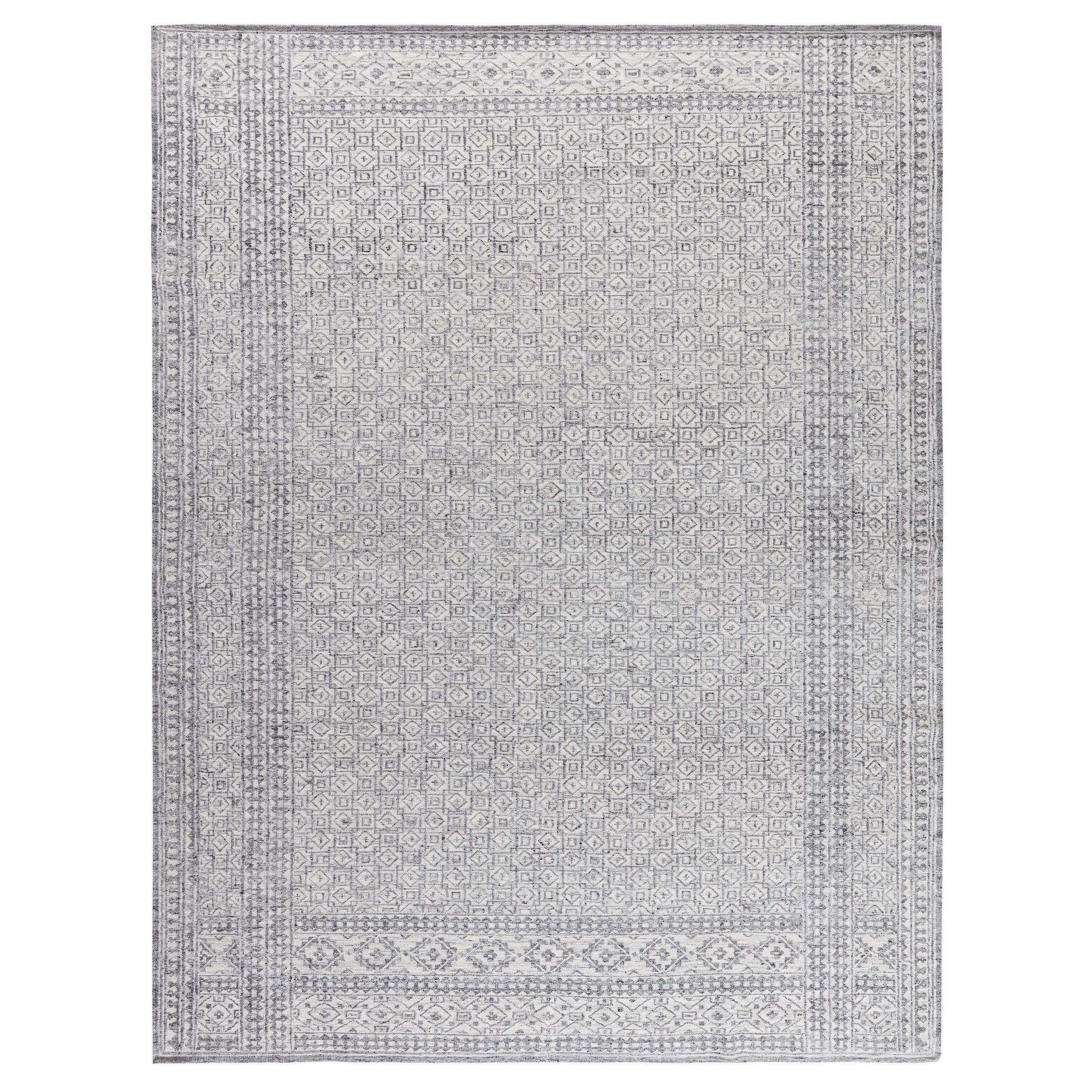 Tapis moderne d'inspiration traditionnelle de Doris Leslie Blau