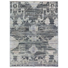 Tapis moderne d'inspiration traditionnelle de Doris Leslie Blau
