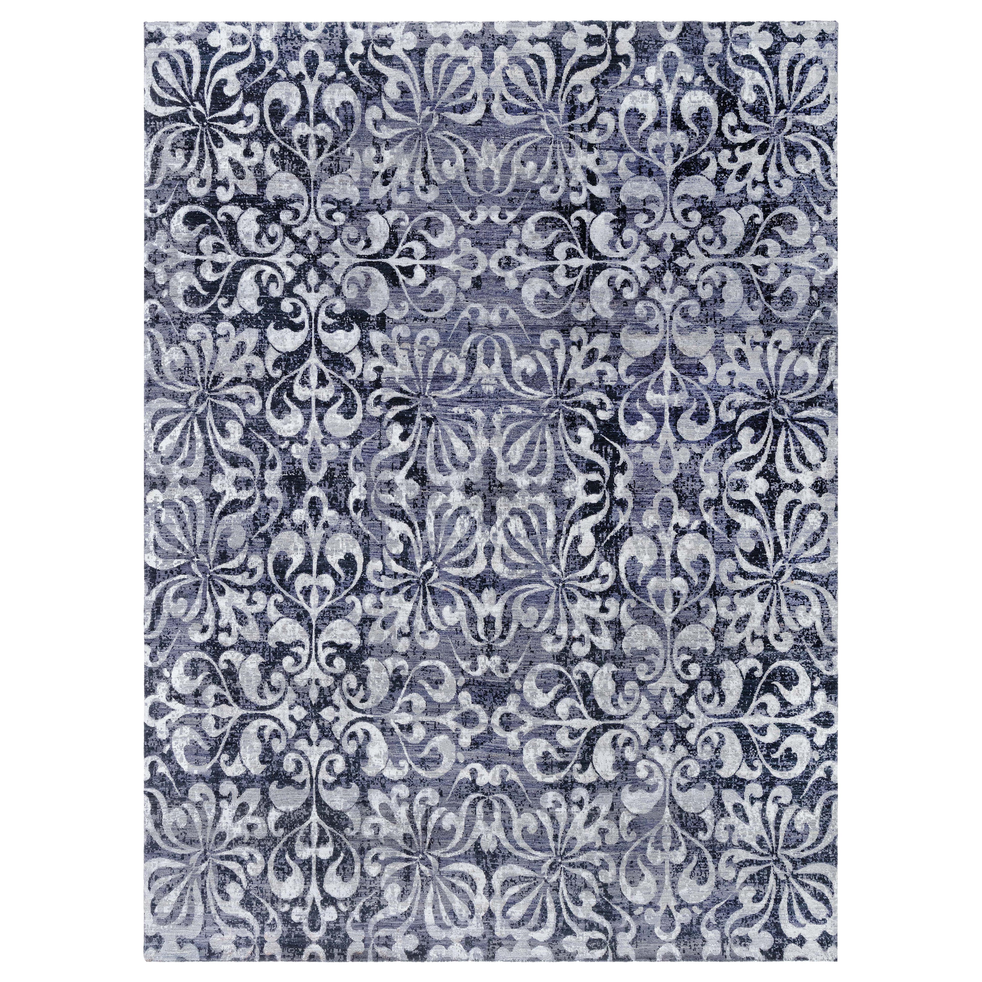 Tapis moderne d
inspiration traditionnelle de Doris Leslie Blau en vente
