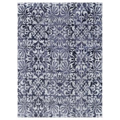 Traditionell inspirierter Teppich von Doris Leslie Blau, Moderne