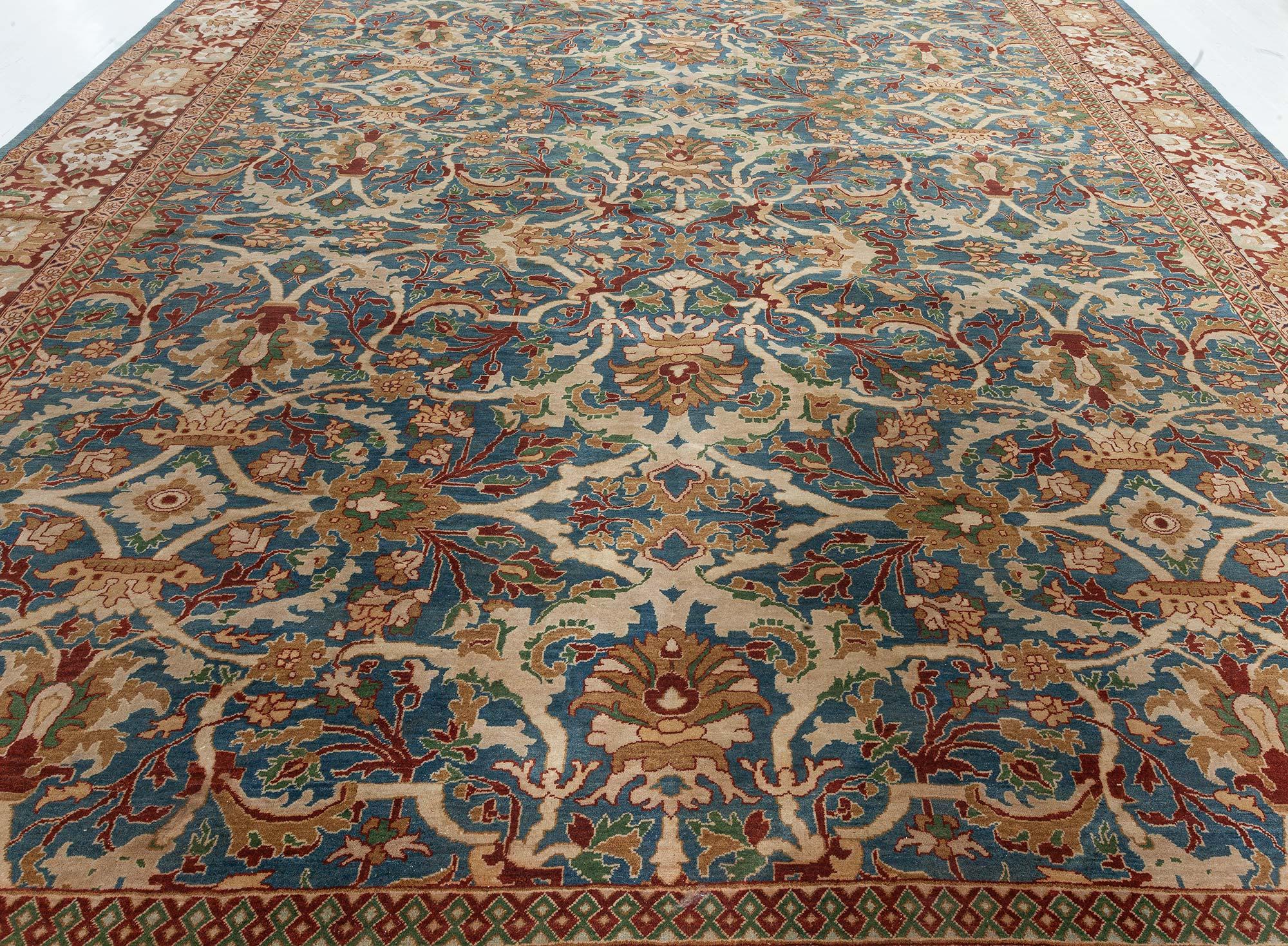 Modern Traditional Inspired Tabriz rug by Doris Leslie Blau
Size: 12'2