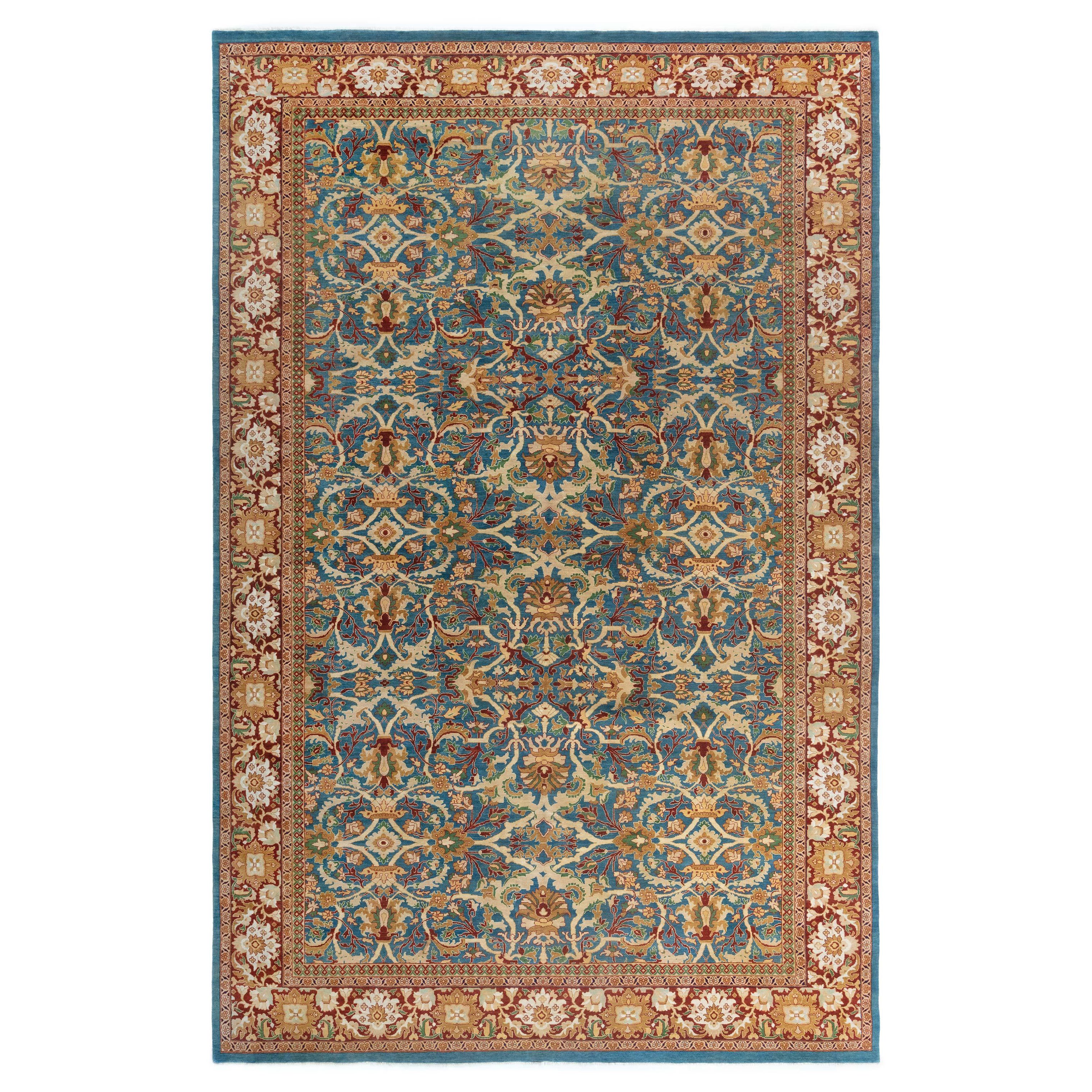 Tappeto Tabriz di ispirazione tradizionale moderna di Doris Leslie Blau