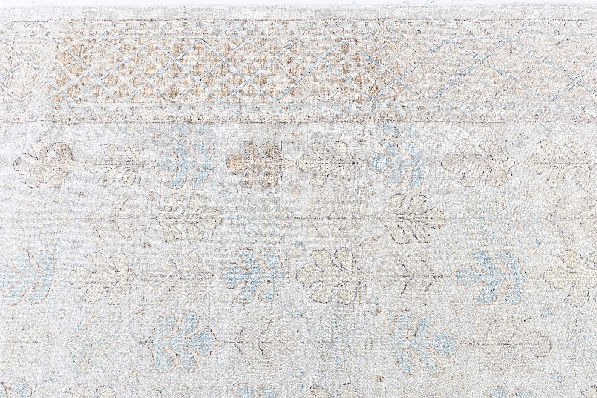 Hand-Knotted Modern Traditional Oriental Inspired Handmade Rug by Doris Leslie Blau For Sale