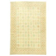 Modern Traditional Oriental Inspired Handmade Rug by Doris Leslie Blau