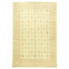 Modern Traditional Oriental Inspired Handmade Rug by Doris Leslie Blau