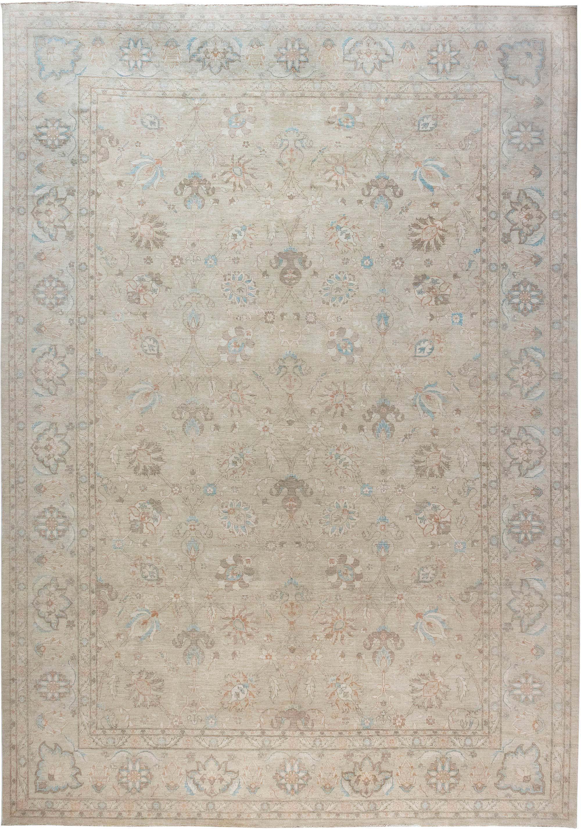 Modern Traditional Oriental Inspired Wool Rug by Doris Leslie Blau For Sale