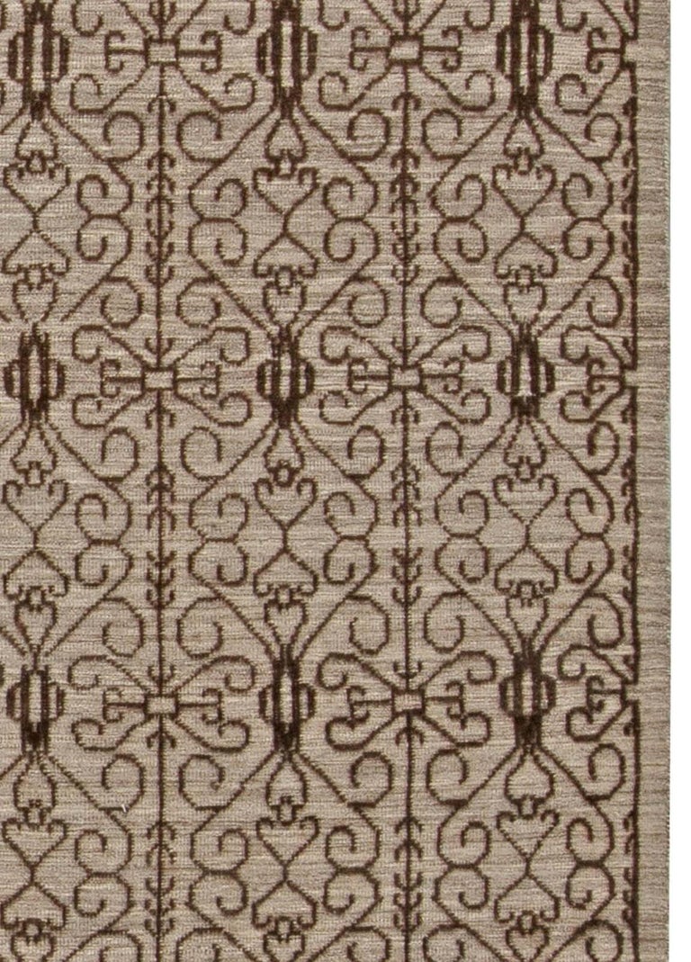 Modern Traditional Samarkand Hand Knotted Wool Rug by Doris Leslie Blau ...