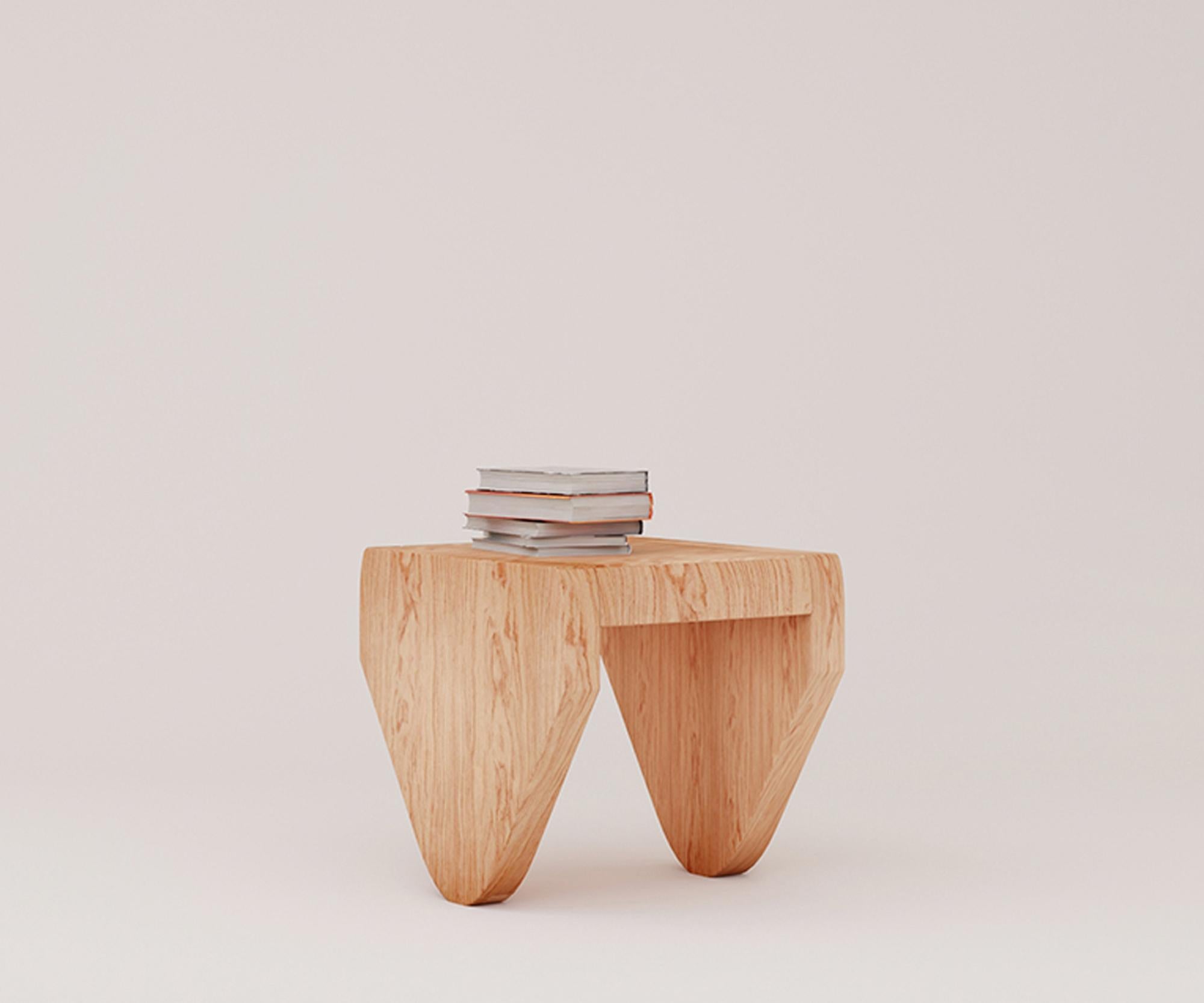 Hand-Crafted Modern Triangle Table by Rejo Studio