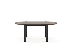 Tavolino moderno Tribo in noce e ferro, realizzato a mano da Stylish Club