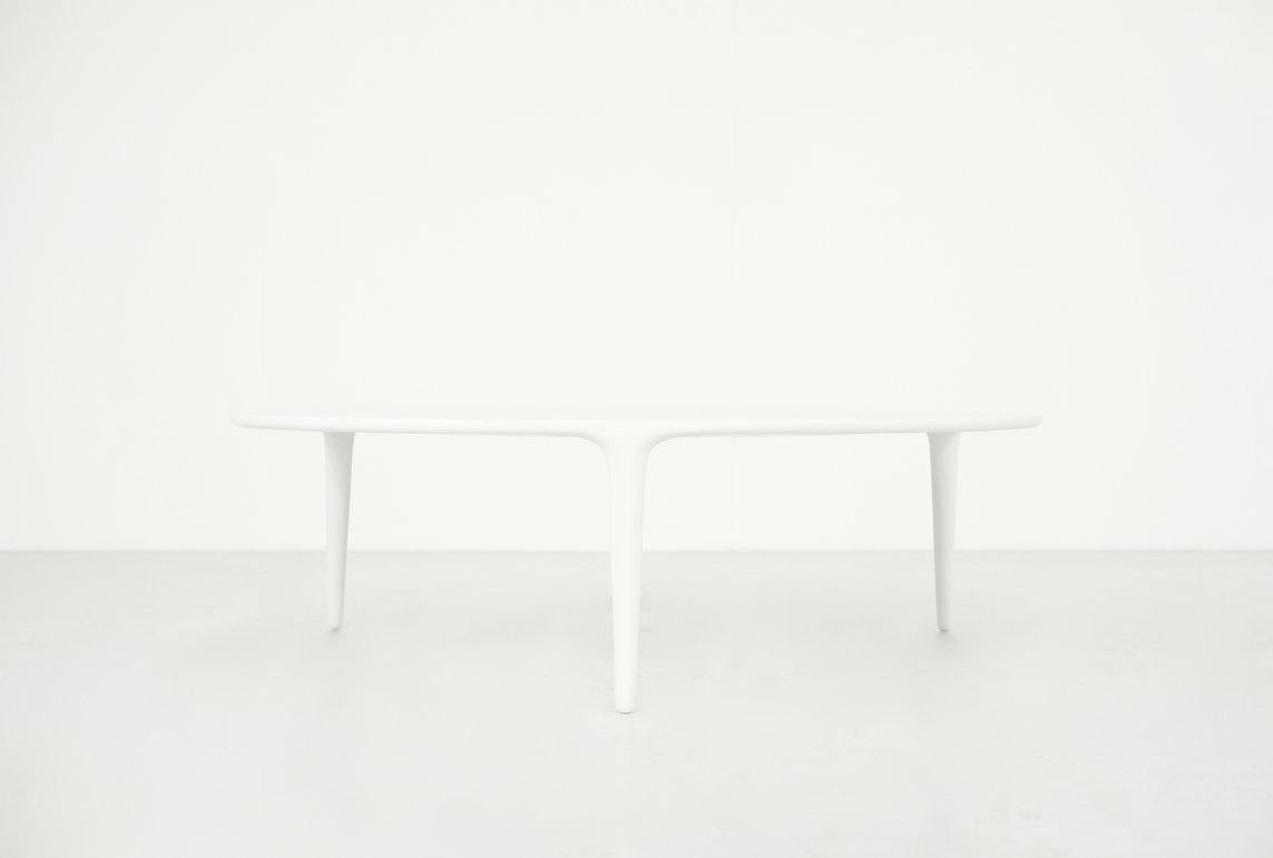 Modern Tripod coffee table XXL by Wolfgang Bregentzer, Belgium In Excellent Condition For Sale In Brussels , BE