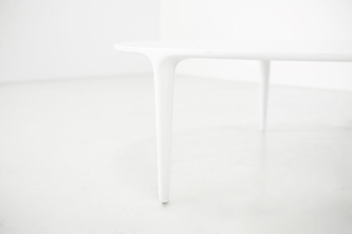 Resin Modern Tripod coffee table XXL by Wolfgang Bregentzer, Belgium For Sale