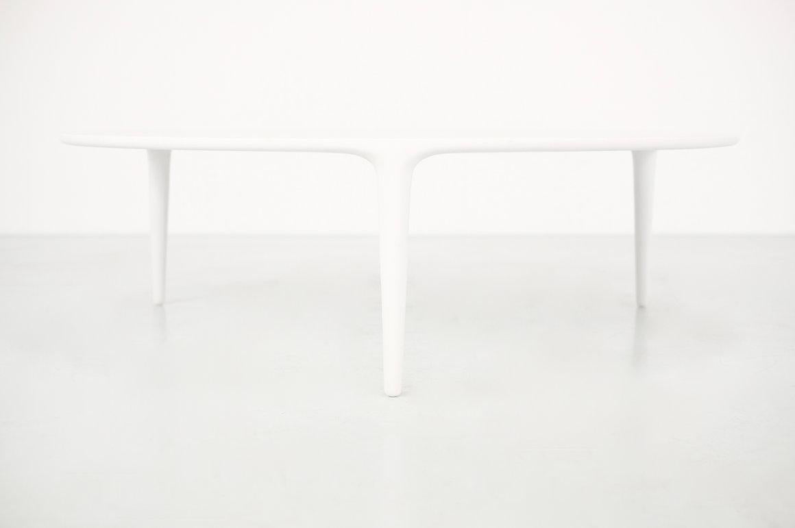 Modern Tripod coffee table XXL by Wolfgang Bregentzer, Belgium For Sale 2