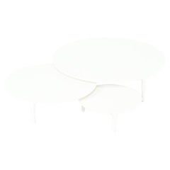 Modern tripod nesting tables by Wolfgang Bregentzer, Belgium