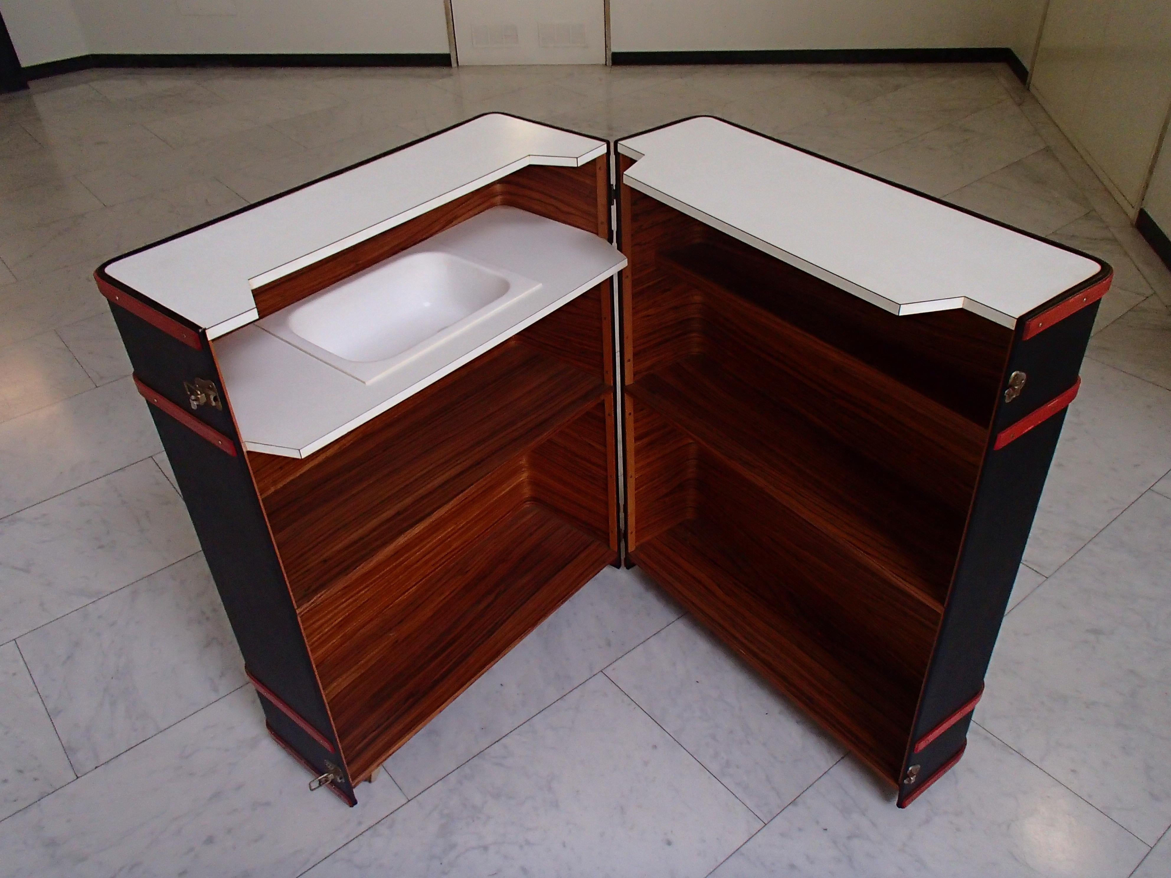 trunk bar cabinet