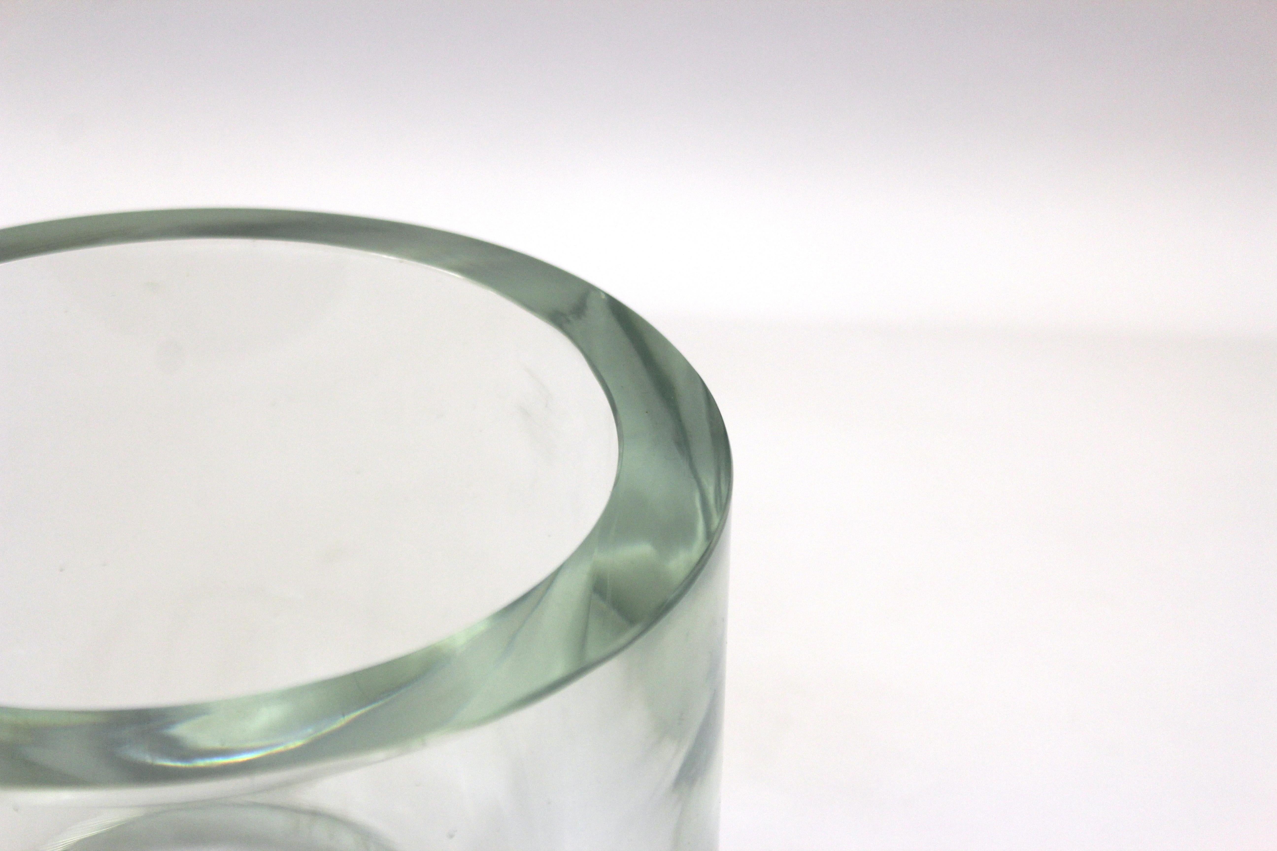 thick heavy glass vases
