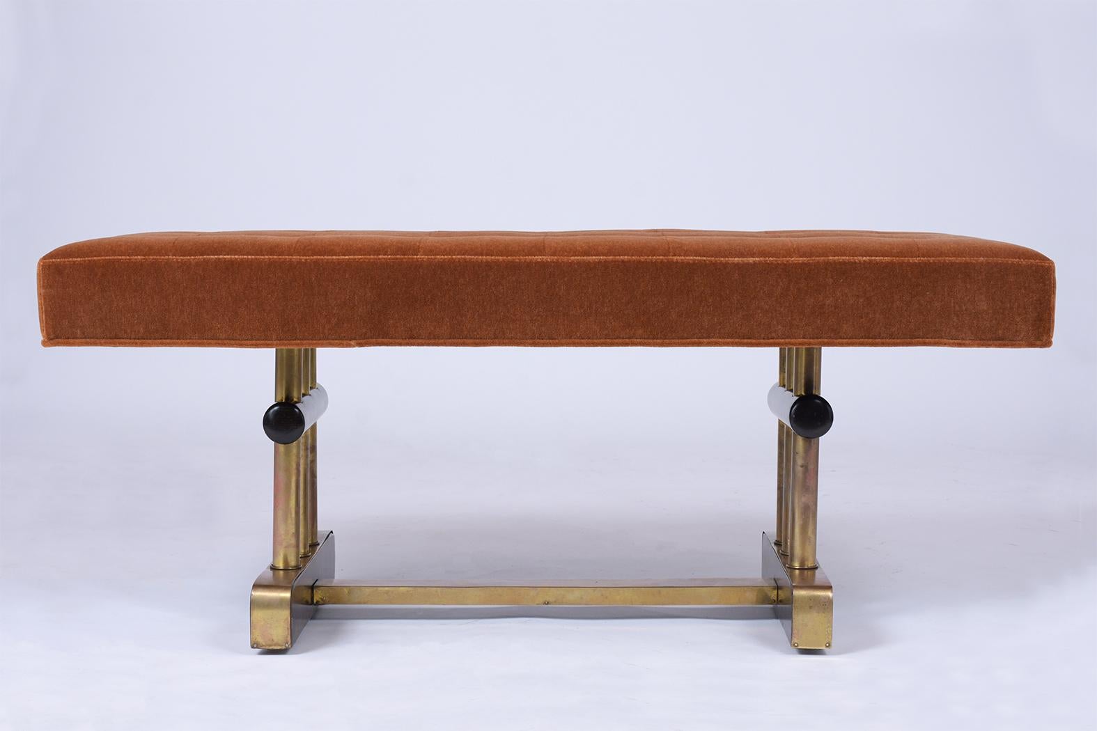 French Modern Tufted Bench