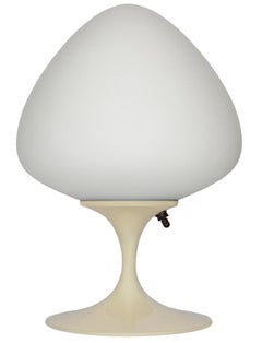Modern Tulip Bedside Table Lamp or Desk Lamp by Designline in Beige / Cream