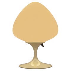 Modern Tulip Bedside Table Lamp or Desk Lamp by Designline in Beige / Cream