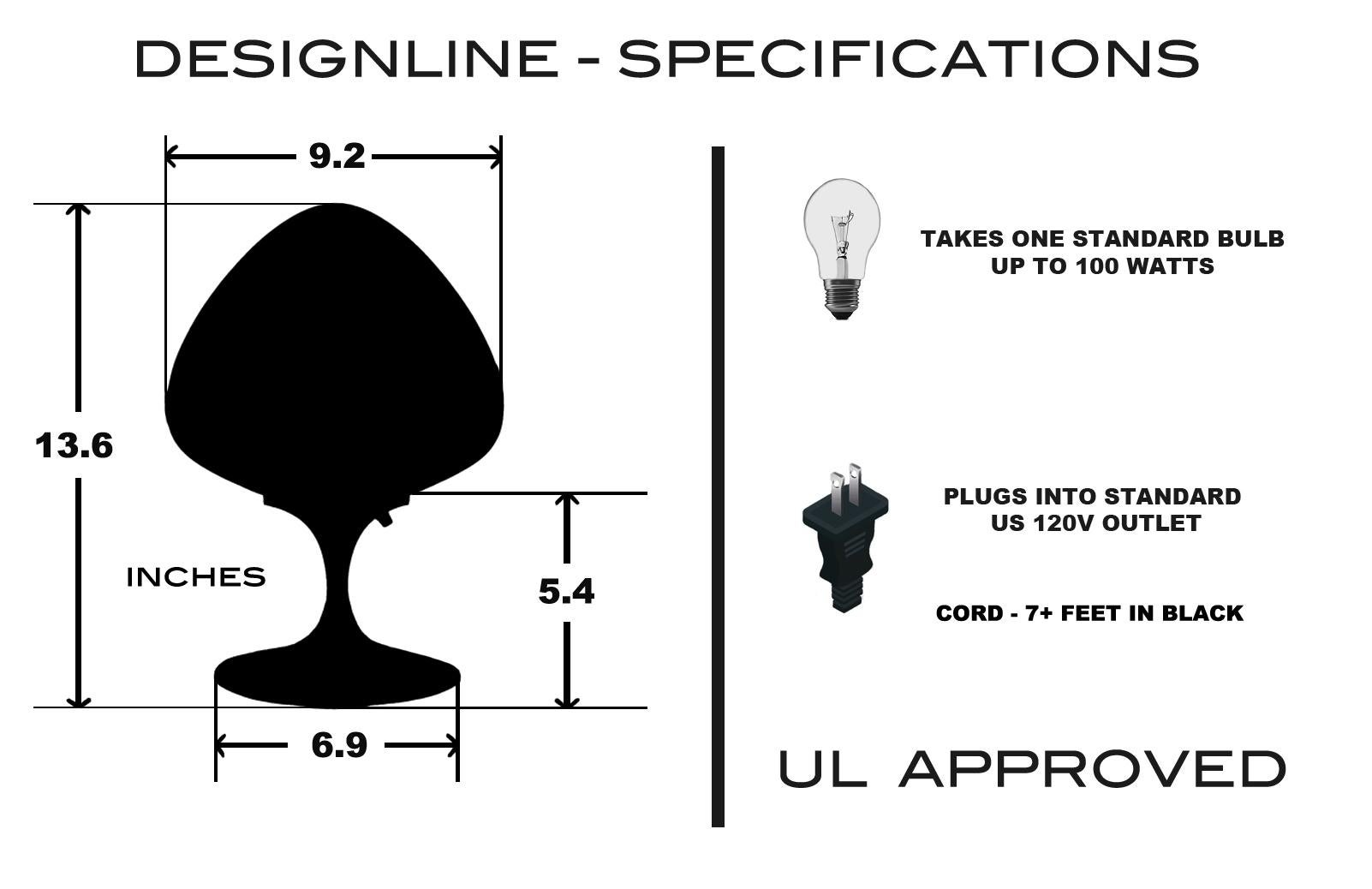 Indien Lampe de table ou lampe de bureau moderne Tulip en jaune moutarde par Designline en vente