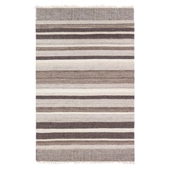 Tappeto moderno in lana Tulu Nadu "Line Segment" di Doris Leslie Blau