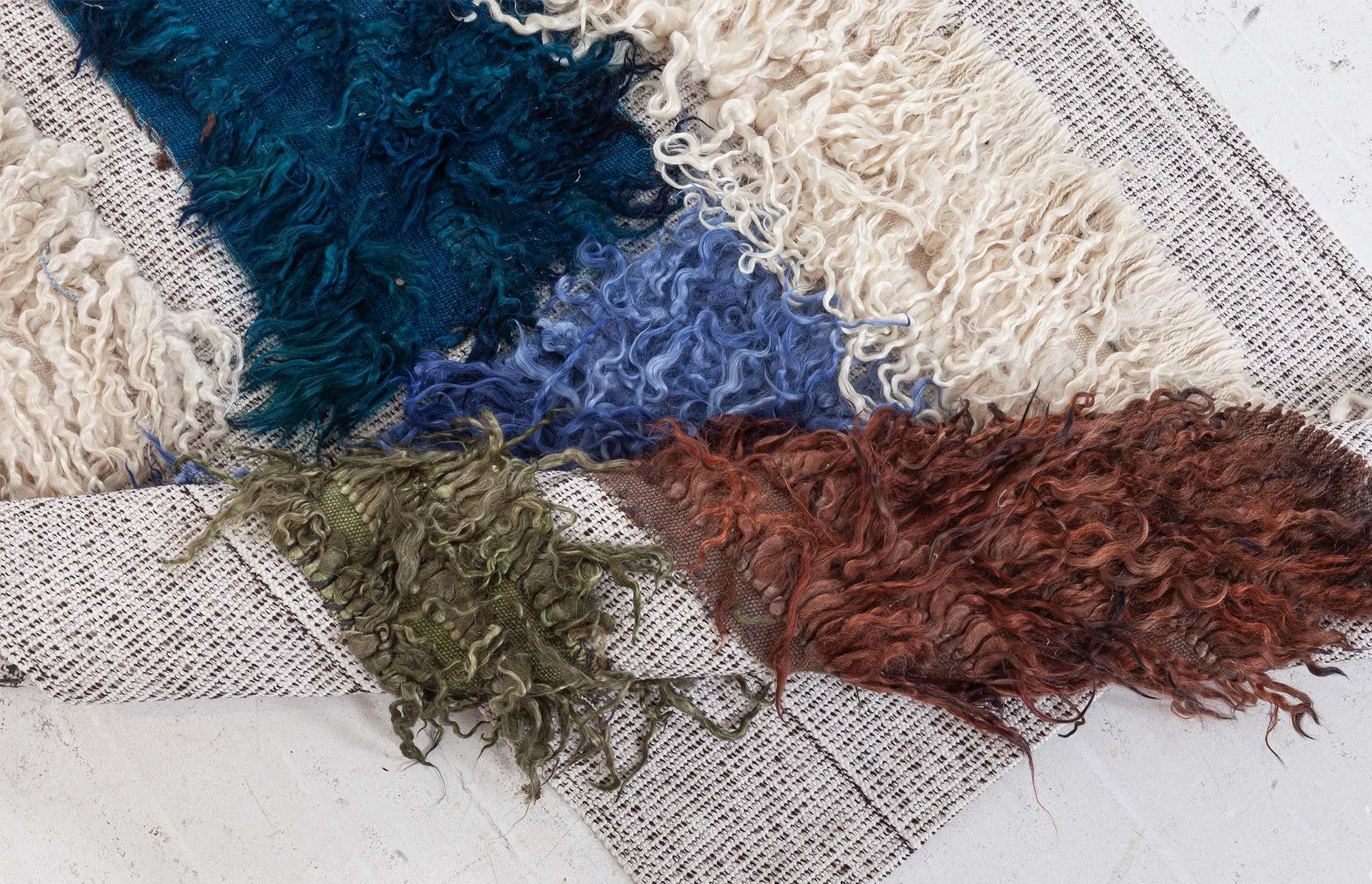 Wool Modern Tulu Rug by Doris Leslie Blau For Sale