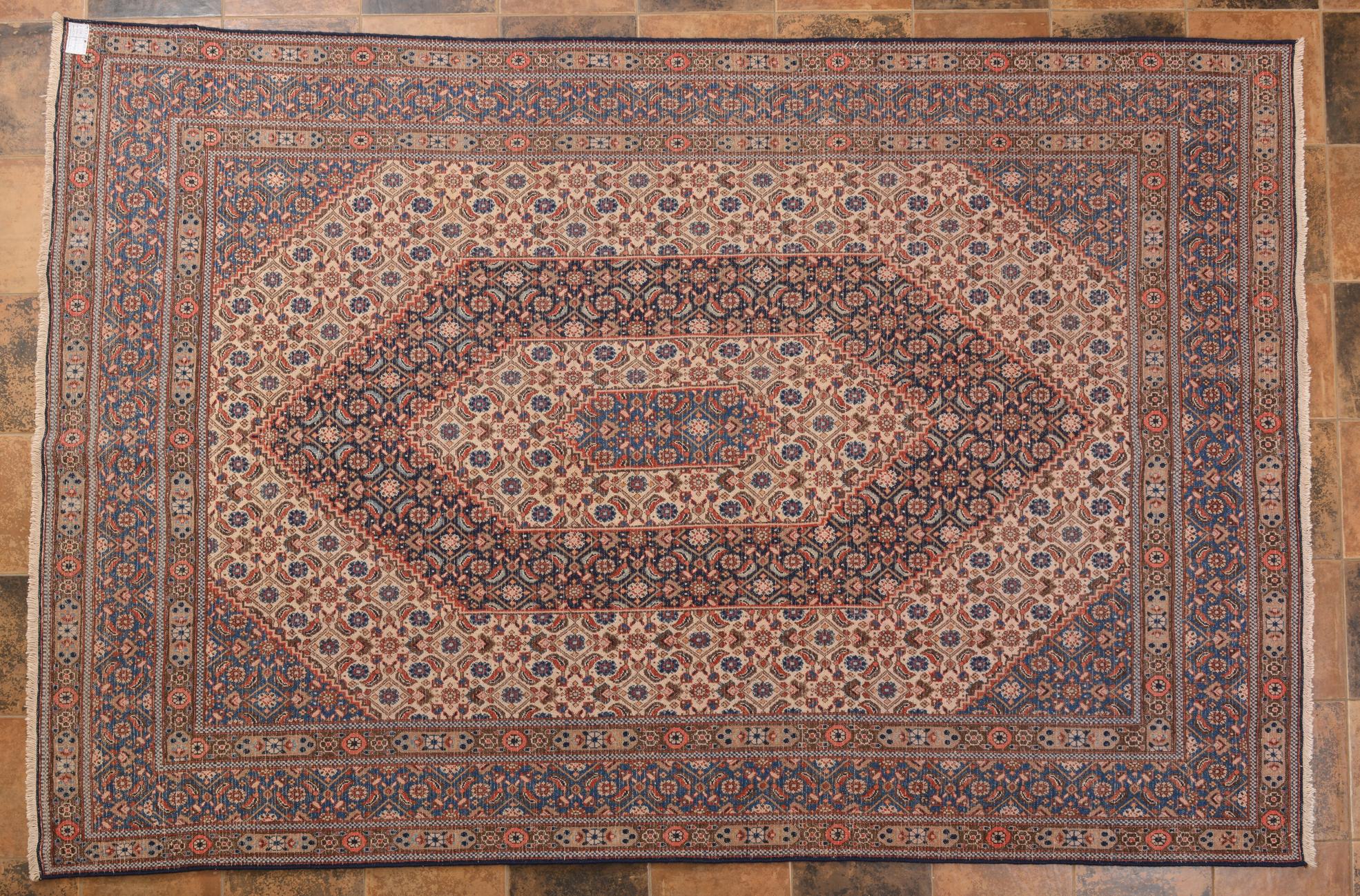 Hand-Knotted Modern Turkish Carpet For Sale