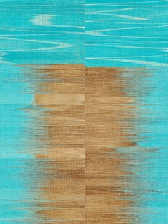 Modern Turkish Flat-Weave Rug