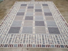21st Century Modern Turkish Flatweave Kilim Room Size Carpet by Galerie Shabab