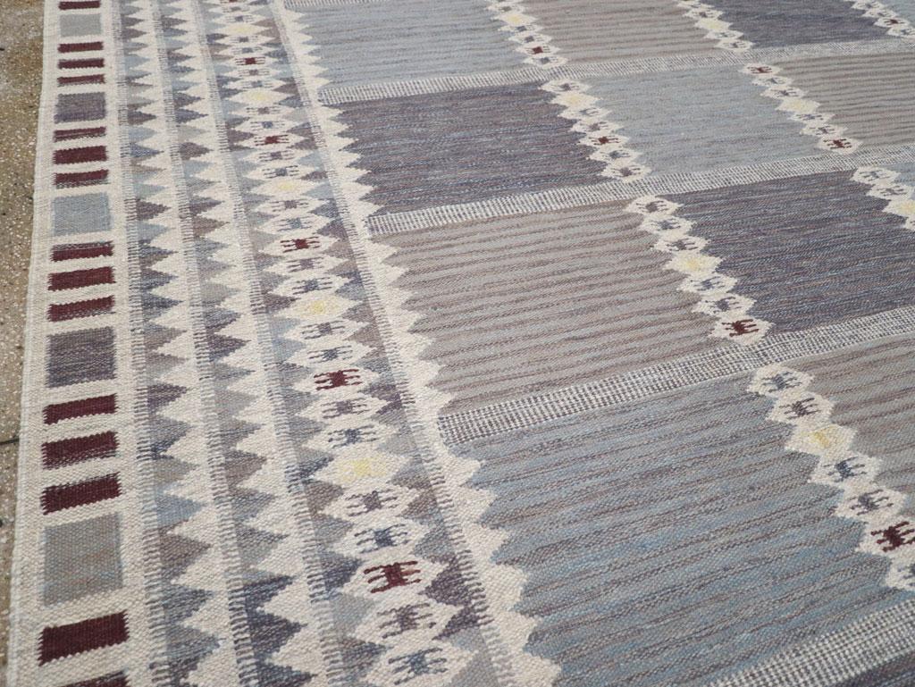 Alfombra Turca Moderna Kilim de Tejido Plano del Siglo XXI Tamaño de la Habitación Turco en venta