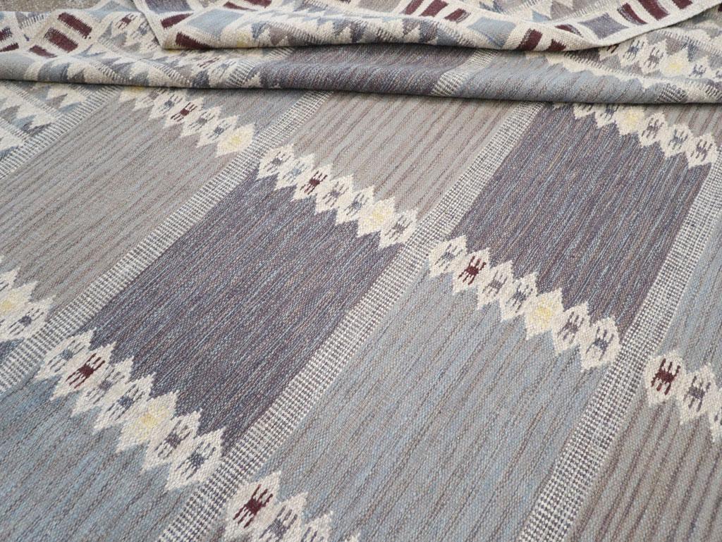 Alfombra Turca Moderna Kilim de Tejido Plano del Siglo XXI Tamaño de la Habitación en venta 1