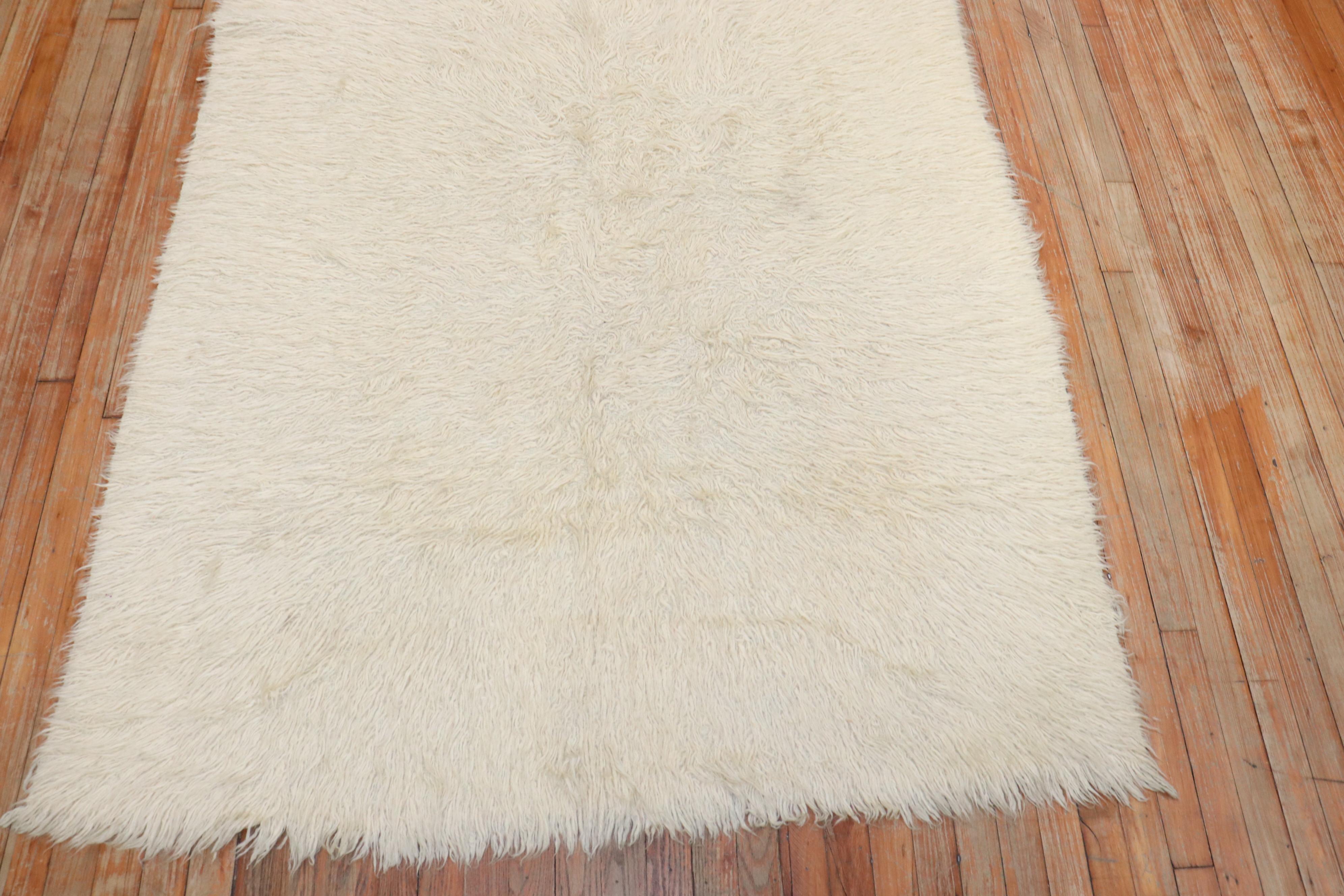 Alfombra Turca Moderna de Mohair Peludo Siglo XXI y contemporáneo en venta