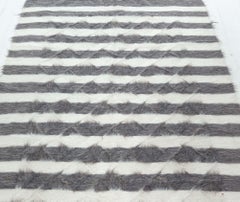 Modern Turkish Goat Hair Runner by Doris Leslie Blau