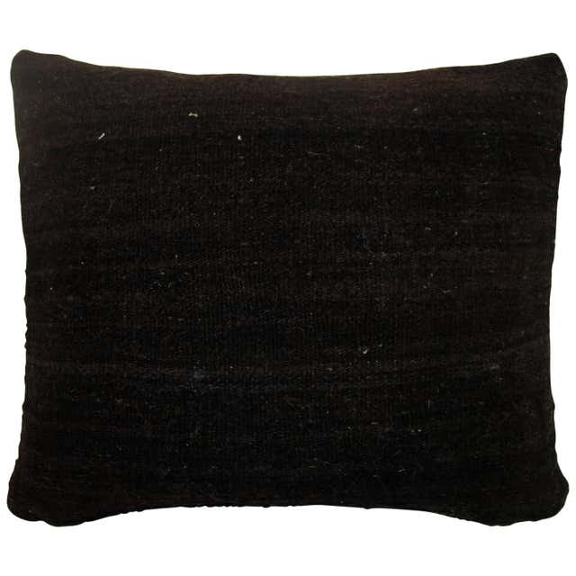 Brown Turkish Mohair Rug Pillow at 1stDibs