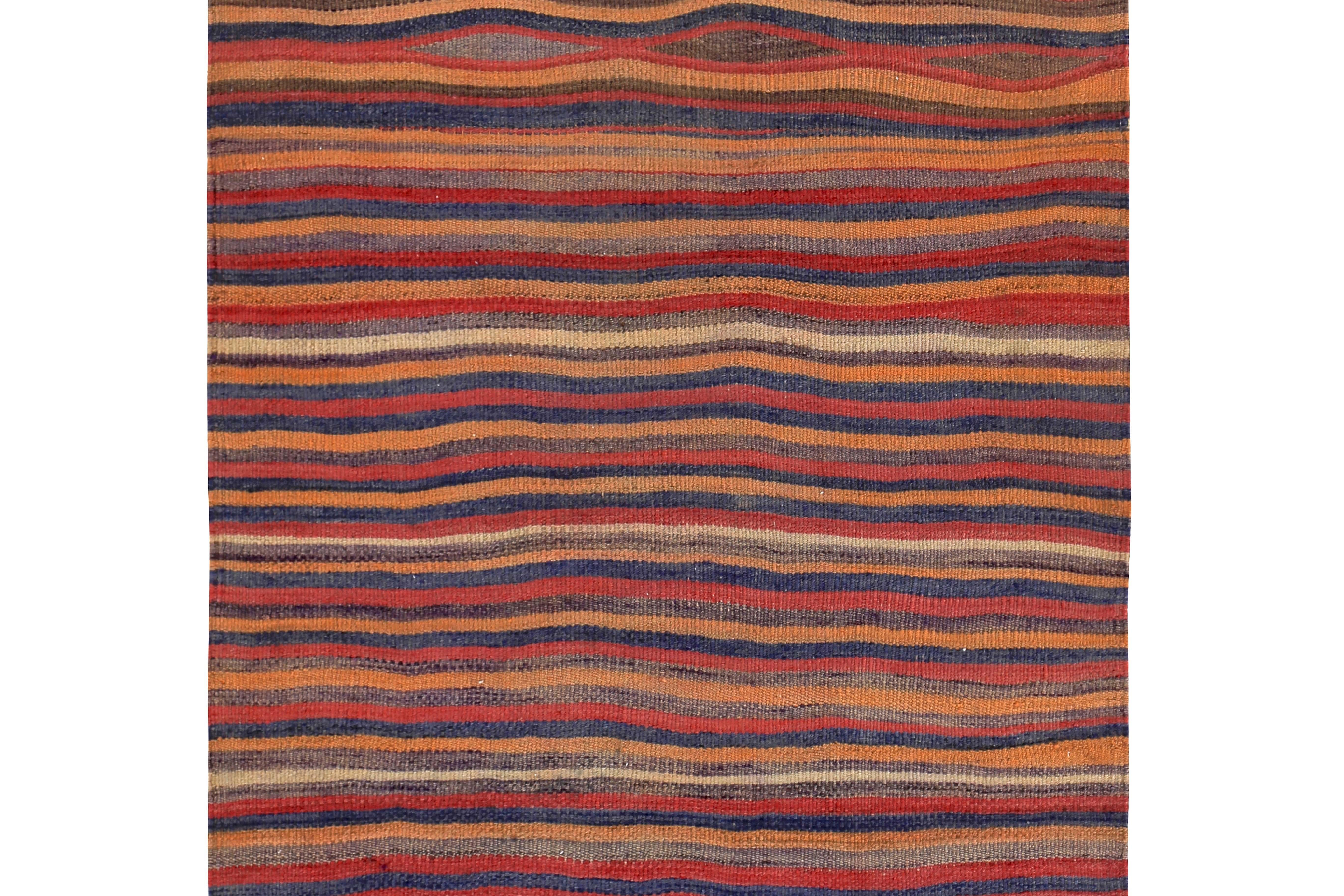 orange red kilim