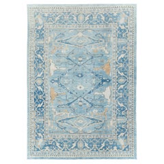 Modern Turkish Oushak Room Size Carpet