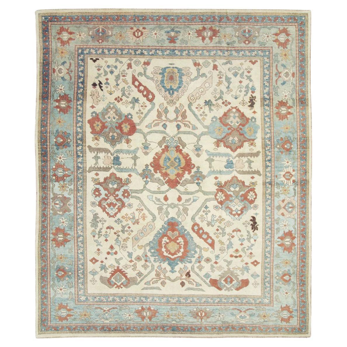Tapis turc moderne Oushak de taille normale