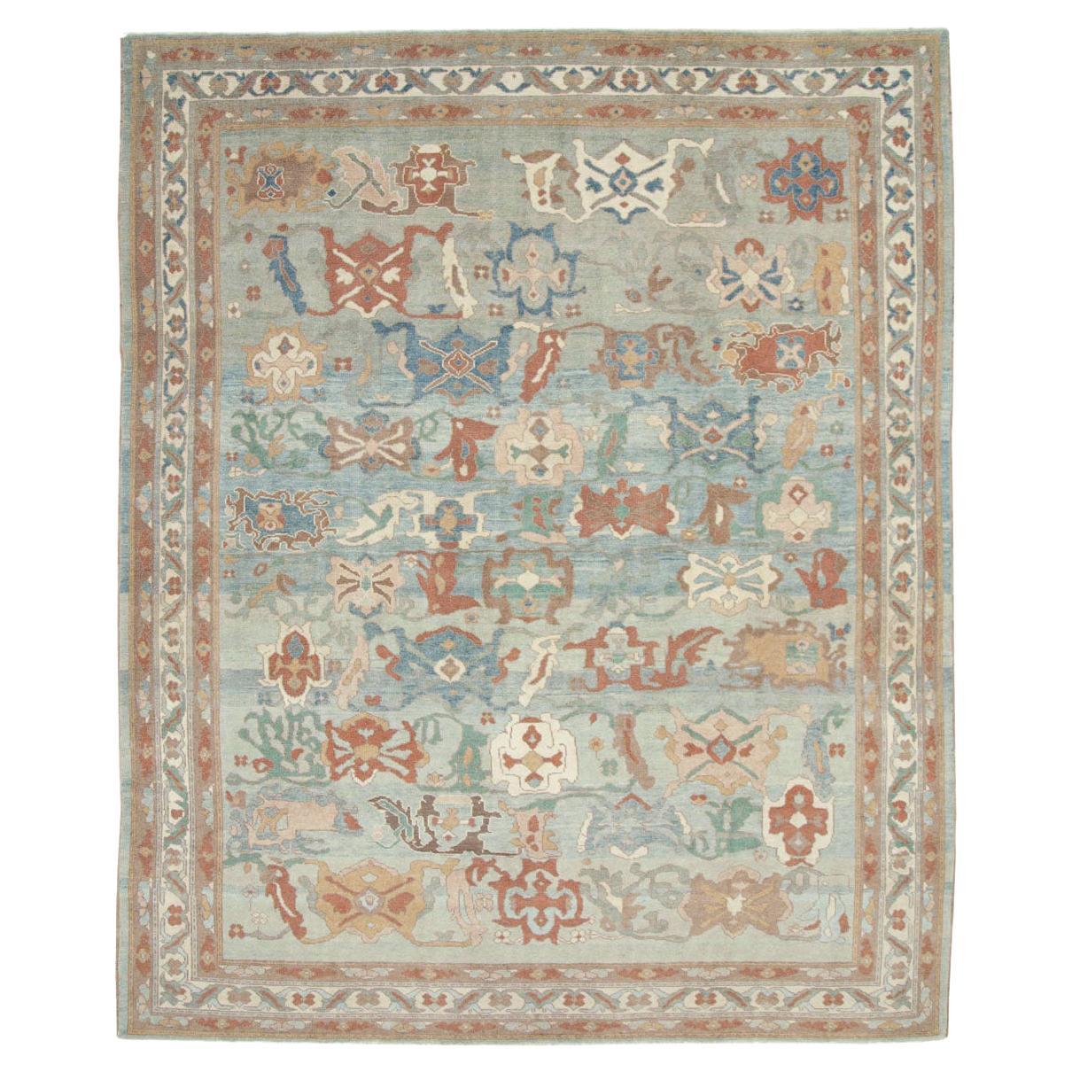 Modern Turkish Oushak Room Size Carpet