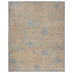 Modern Turkish Oushak Rug. Size: 8 ft 8 in x 10 ft 8 in (2.64 m x 3.25 m)