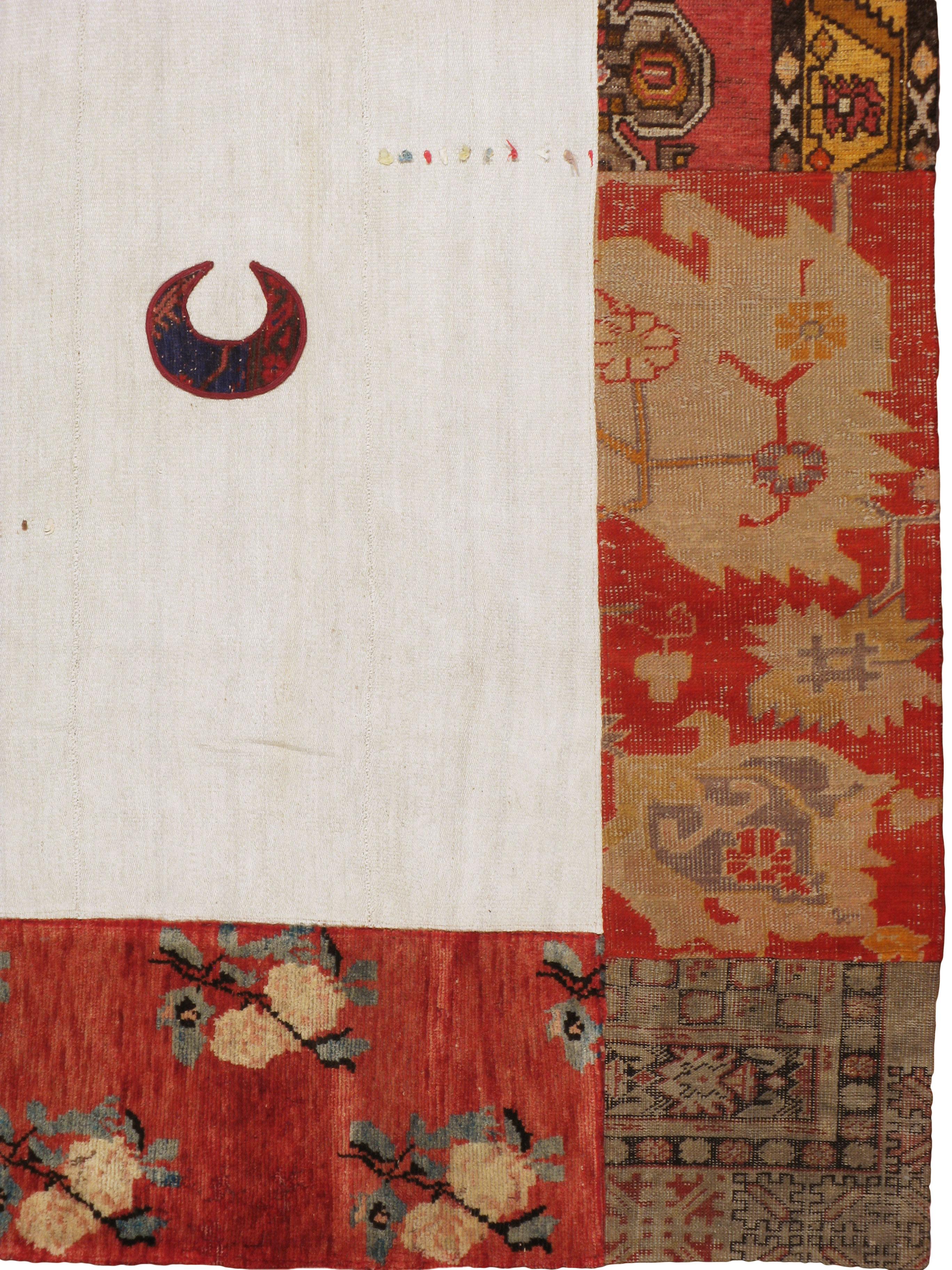 Turco Tappeto patchwork turco moderno in vendita