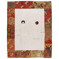 Modern Turkish Patchwork Carpet