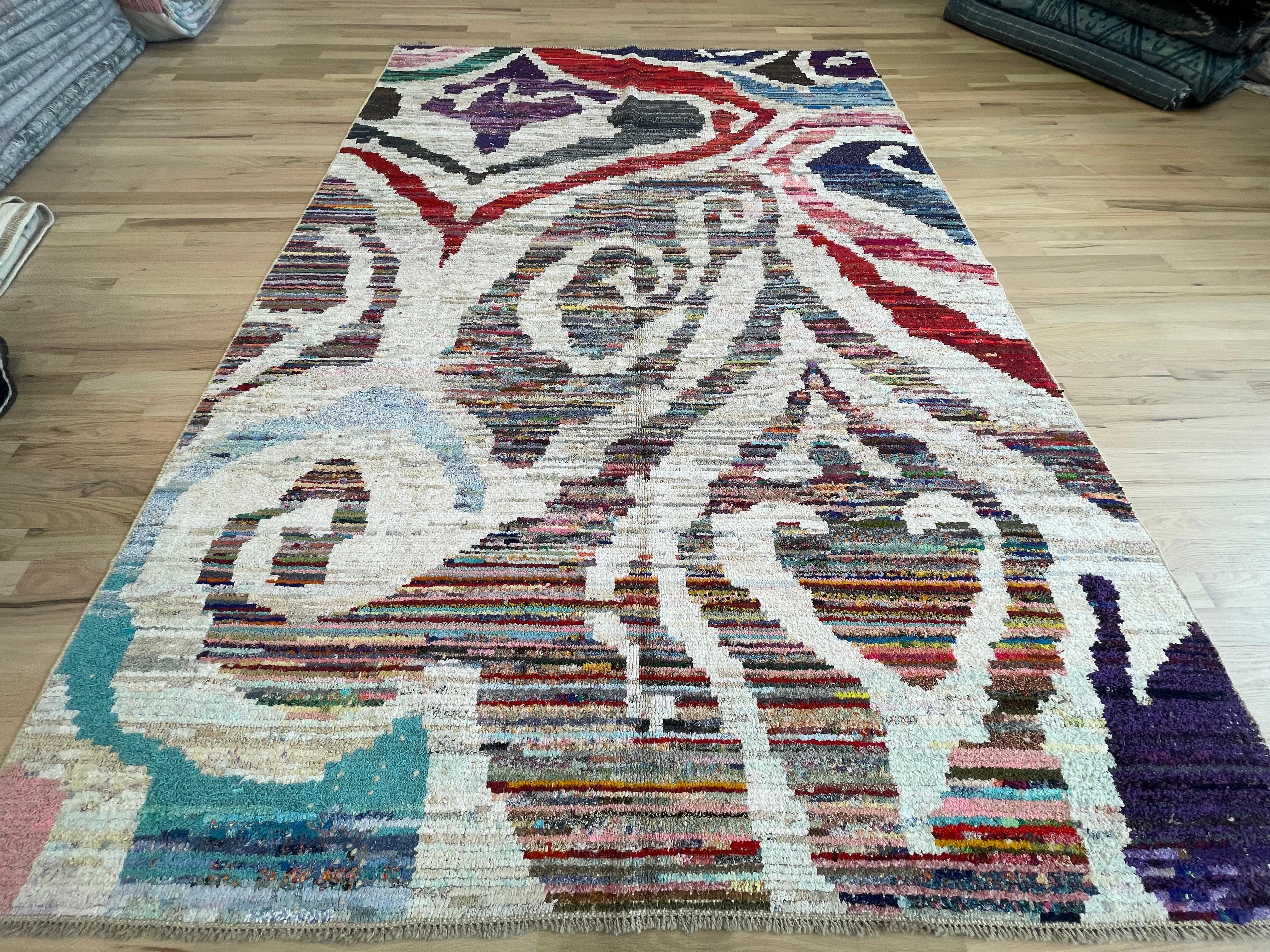 Contemporary Modern Turkish Rug For Sale