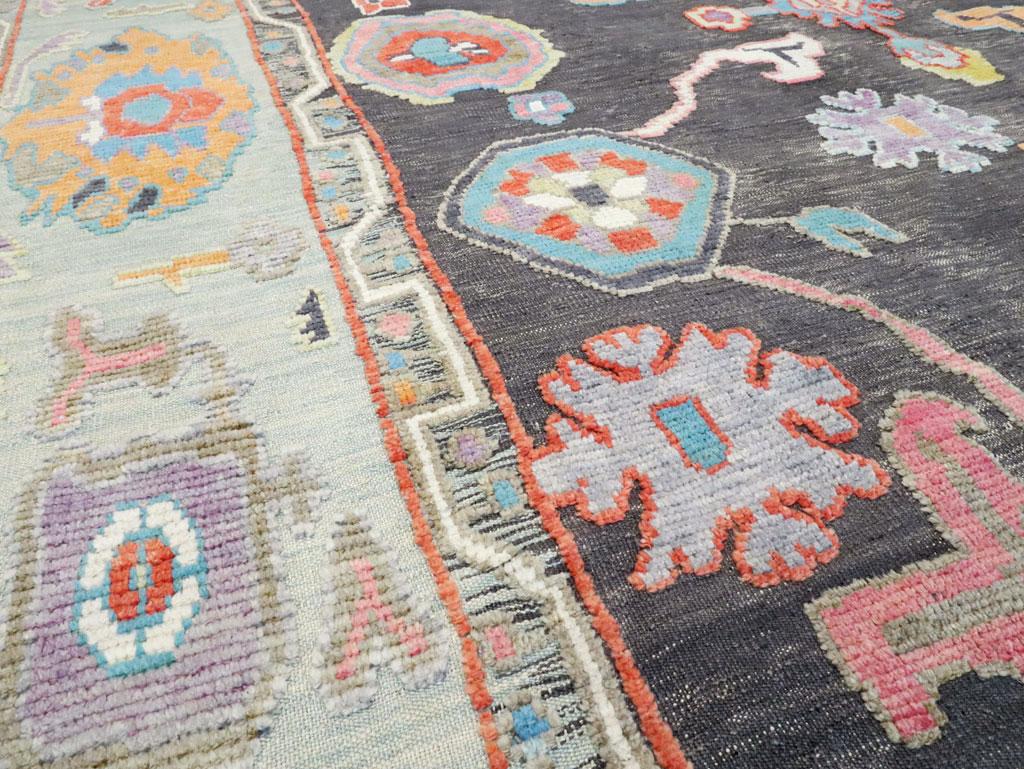 Modern Turkish Souf Oushak Carpet For Sale 1