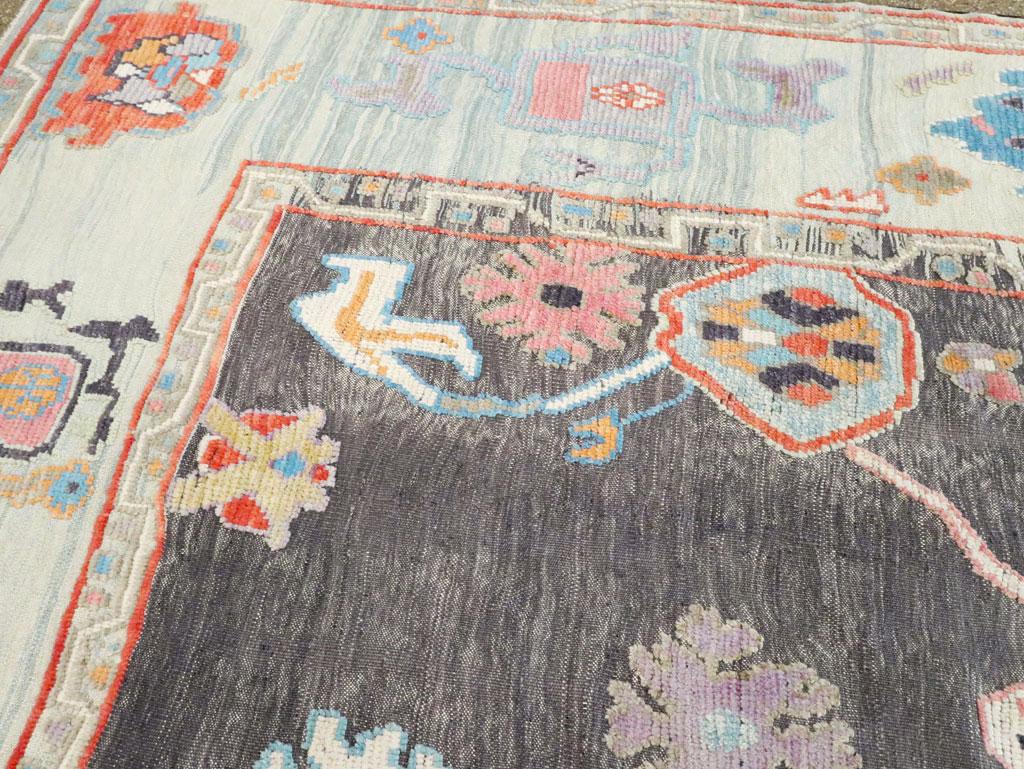 Modern Turkish Souf Oushak Carpet For Sale 2