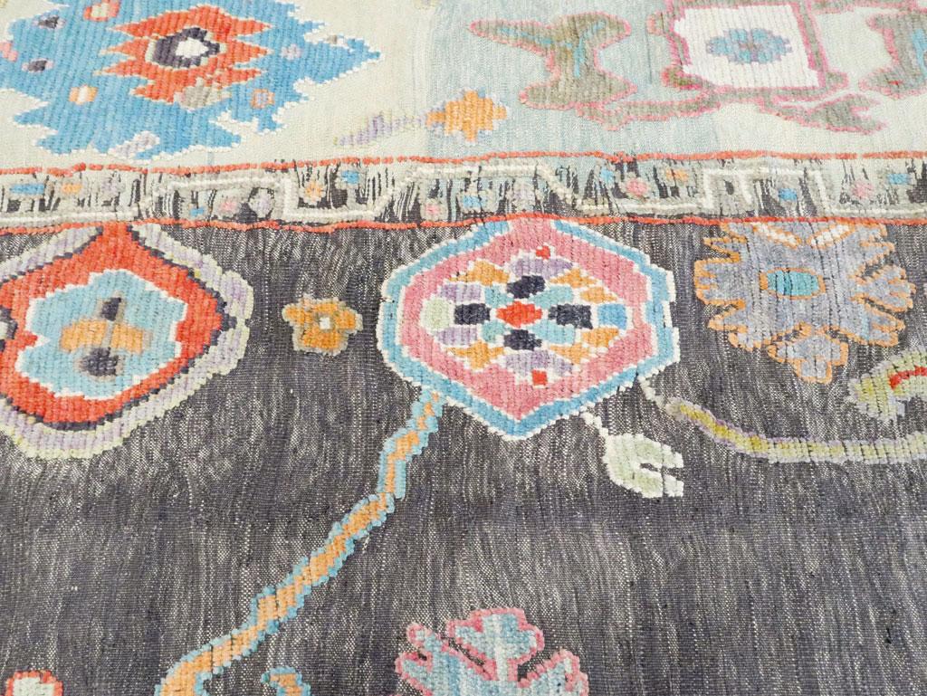 Modern Turkish Souf Oushak Carpet For Sale 3