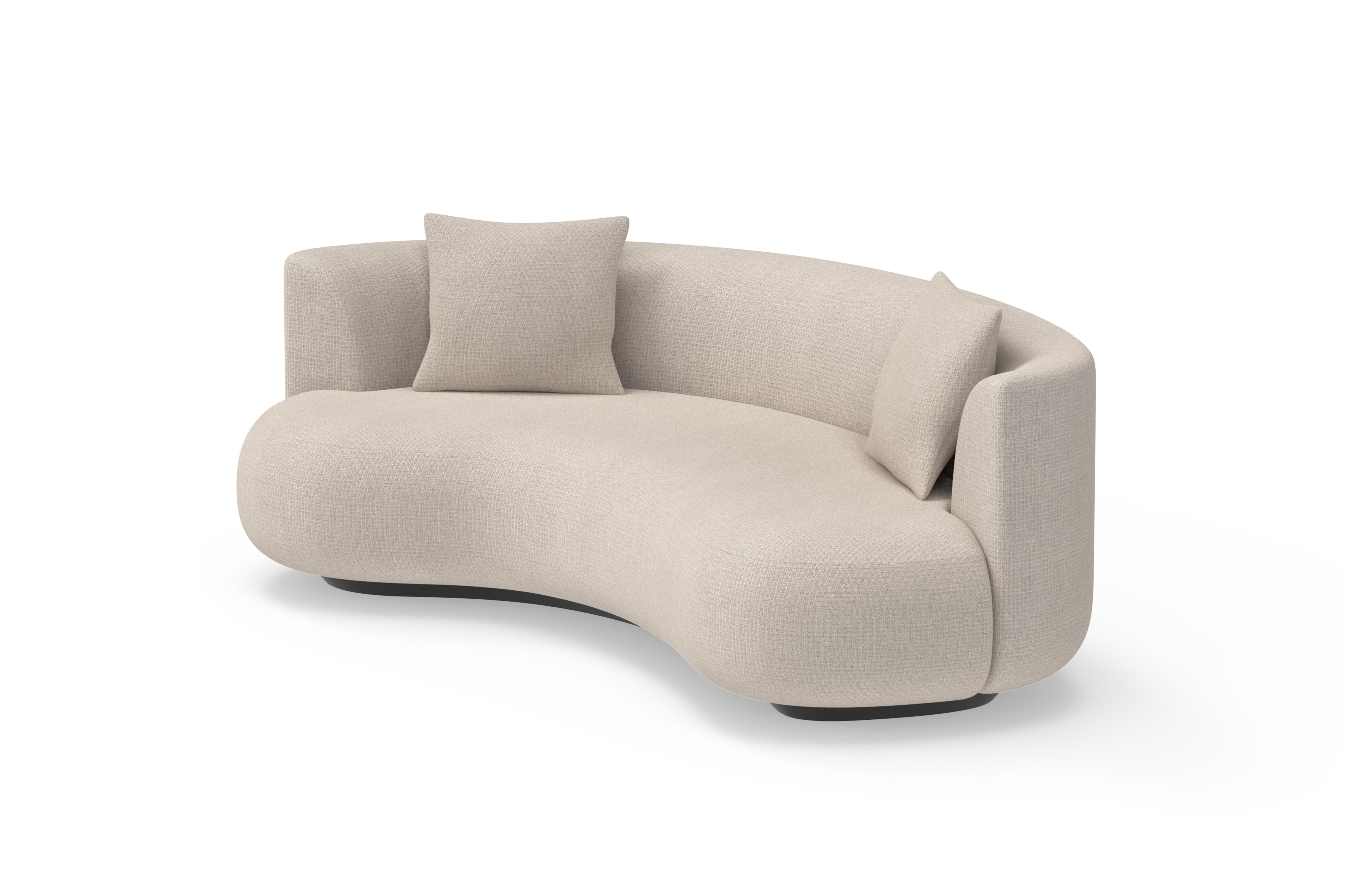 Mid-Century Modern Twins Outdoors Sofa, Contemporary Collection, handgefertigt in Portugal - Europa von Greenapple.

Das geschwungene Sofa Twins und das dazugehörige Daybed haben die gleichen Gene, sind aber dennoch eigenständig und bilden ein durch
