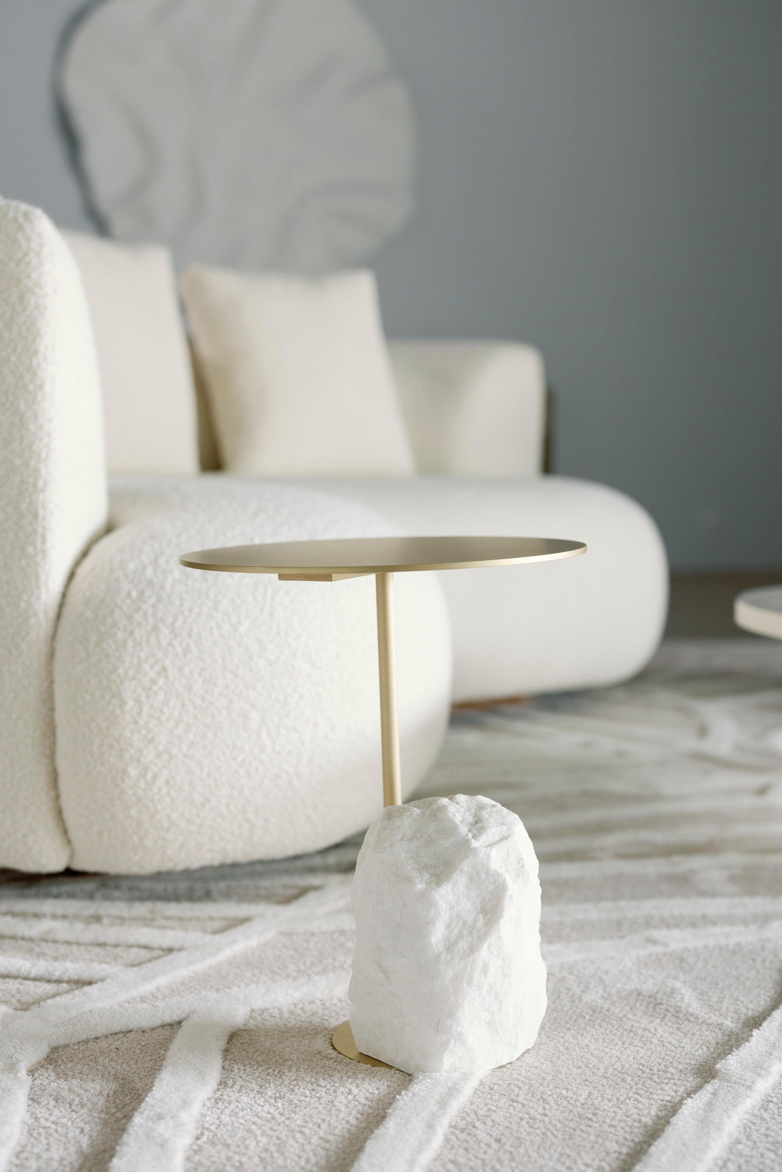 Modernes Zwillingssofa für draußen Beige gewebt, handgefertigt in Portugal von Greenapple im Angebot 7